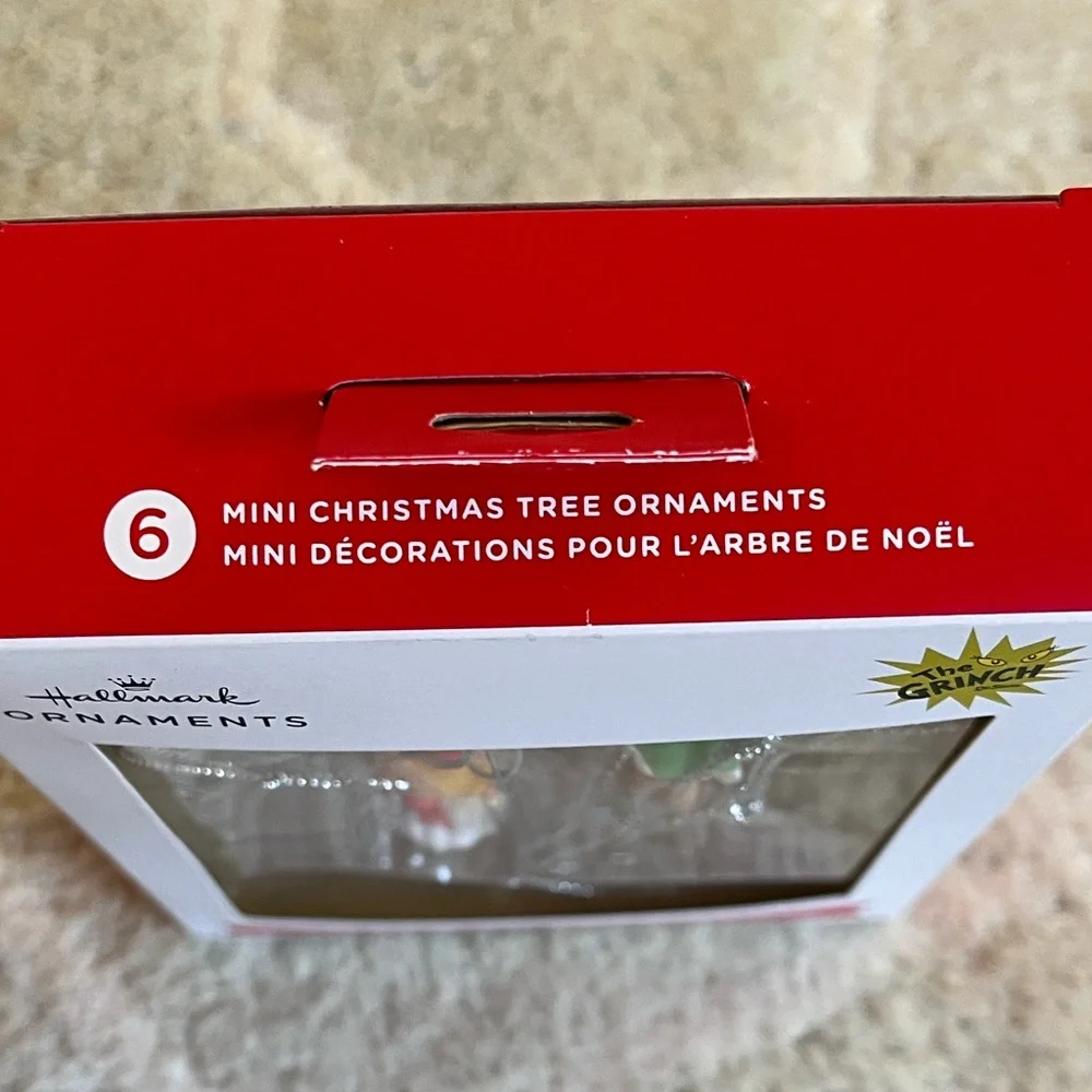 Hallmark The Grinch Mini Christmas Tree Ornaments - Picture 9 of 14